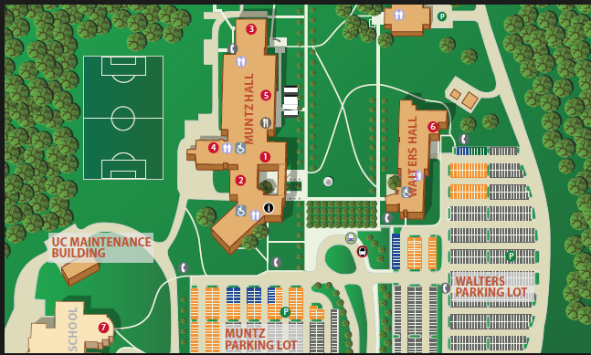 University Of Cincinnati Blue Ash Campus Map Sahara Map | Images and ...