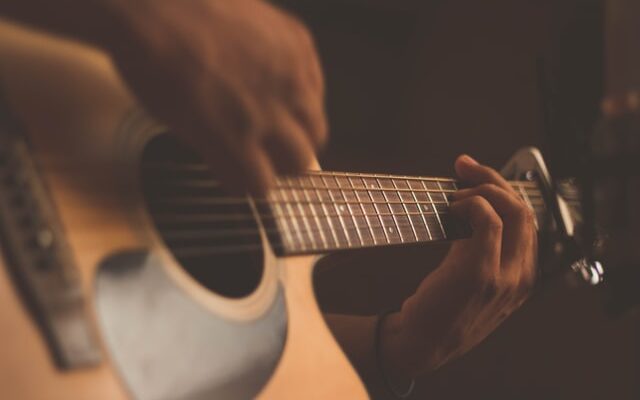 guitar close-up